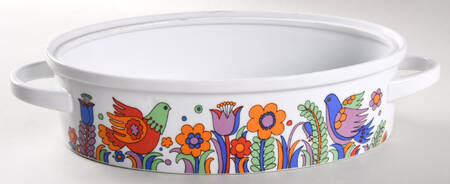 Paradise 2 Quart Oval Covered Casserole No Lid