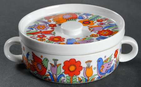 Paradise Individual Casserole & Lid