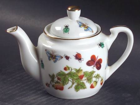 Spring Time Individual Teapot & Lid
