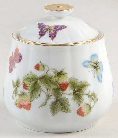 Spring Time Sugar Bowl & Lid