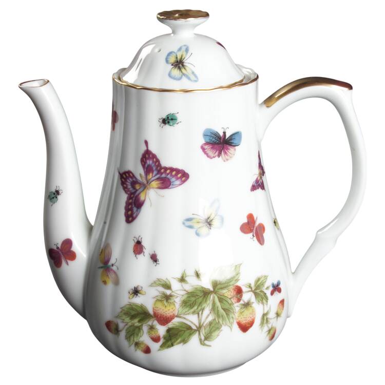 Spring Time Coffee Pot & Lid
