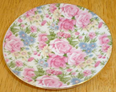 Sussex Bouquet Saucer for Demitasse Cup