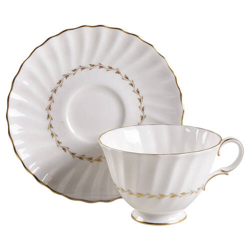 Adrian Footed Cup & Saucer Set by Royal Doulton
