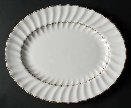 Adrian 12" Oval Serving Platter