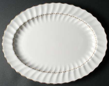 Adrian 16" Oval Serving Platter