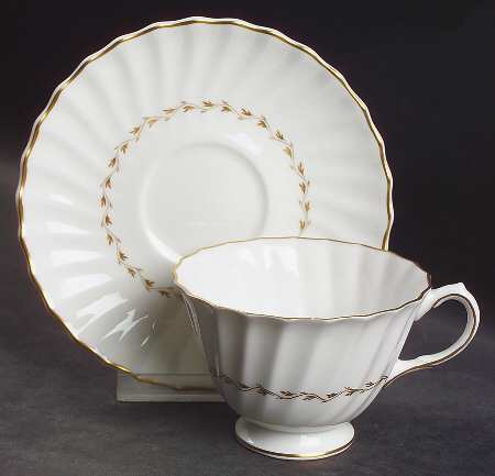 Adrian Footed Cup & Saucer Set