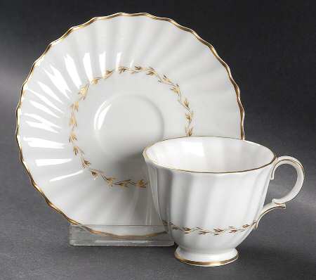 Adrian Footed Demitasse Cup & Saucer Set