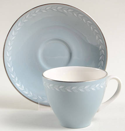 Aegean Flat Demitasse Cup & Saucer Set