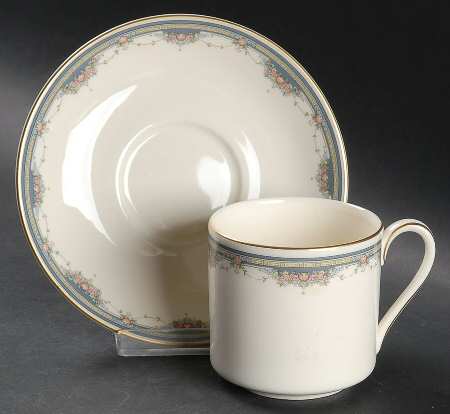 Albany Flat Demitasse Cup & Saucer Set