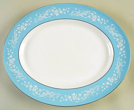 Alexandria 14" Oval Serving Platter