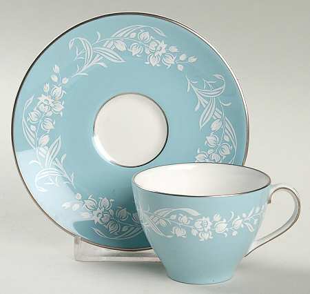 Alexandria Flat Demitasse Cup & Saucer Set