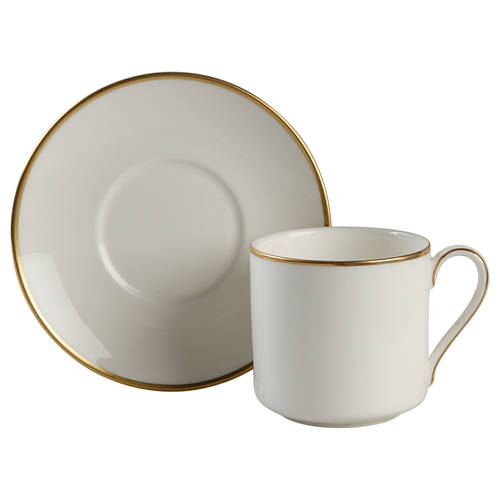 Alice (Albion Shape) Flat Demitasse Cup & Saucer Set