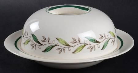 Almond Willow Round Covered Butter