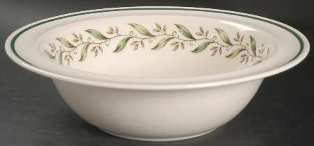 Almond Willow 9" Round Vegetable Bowl