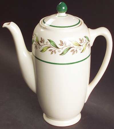 Almond Willow Coffee Pot & Lid