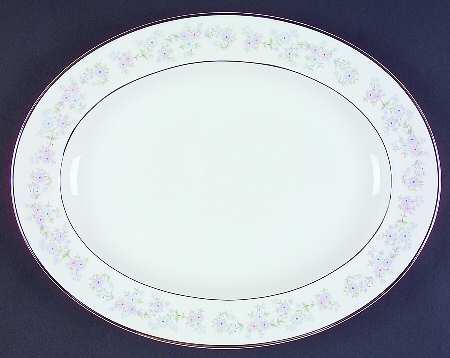 Amersham 13" Oval Serving Platter