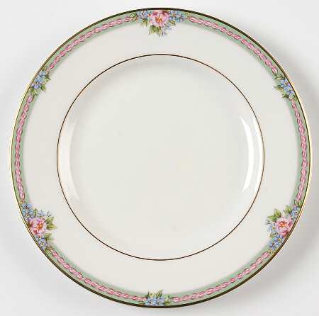 Amelia (White Background) Bread & Butter Plate