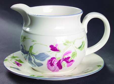 Amethyst Gravy Boat & Underplate