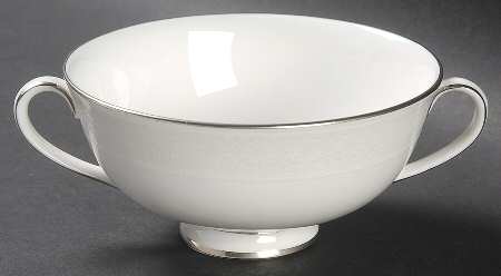 Amulet Footed Cream Soup Bowl