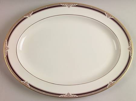 Andover 16" Oval Serving Platter