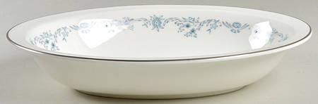 Angelique 10" Oval Vegetable Bowl