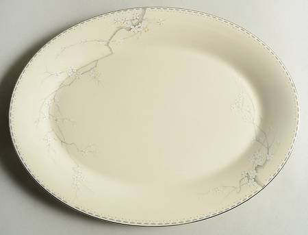 Angela 13" Oval Serving Platter
