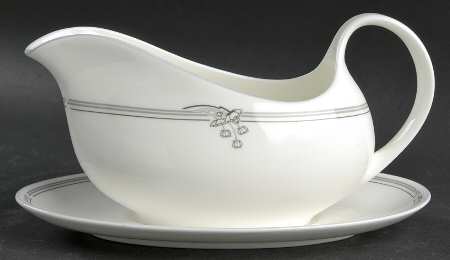 Andante Micro Gravy Boat & Underplate