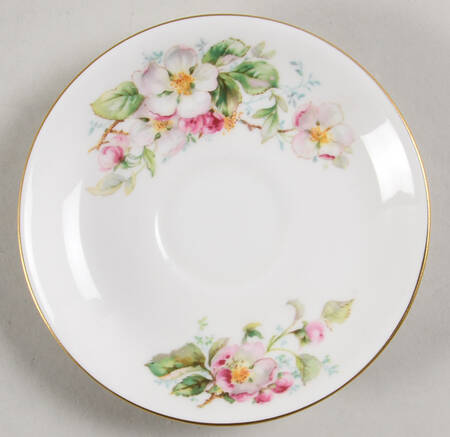 Apple Blossom Saucer for Demitasse Cup
