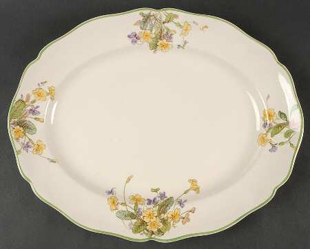 April 13" Oval Serving Platter