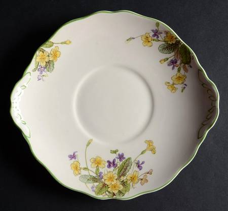 April Handled Cake Plate