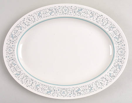 Arabesque 13" Oval Serving Platter