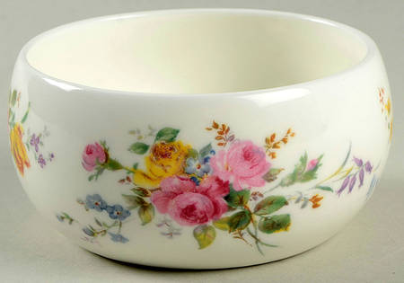 Arcadia (New, Smooth, Brown Green Backstamp) Open Sugar Bowl