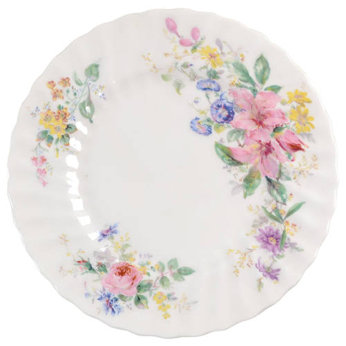 Arcadia (New, Smooth, Brown Green Backstamp) Salad Plate
