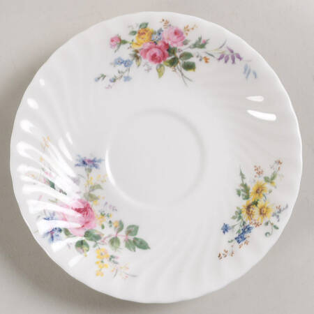 Arcadia (New, Smooth, Brown Green Backstamp) Saucer for Oversized Cup