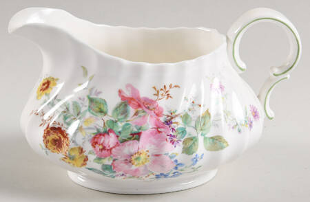 Arcadia (New, Smooth, Brown Green Backstamp) Creamer