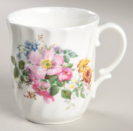 Arcadia (New, Smooth, Brown Green Backstamp) Mug