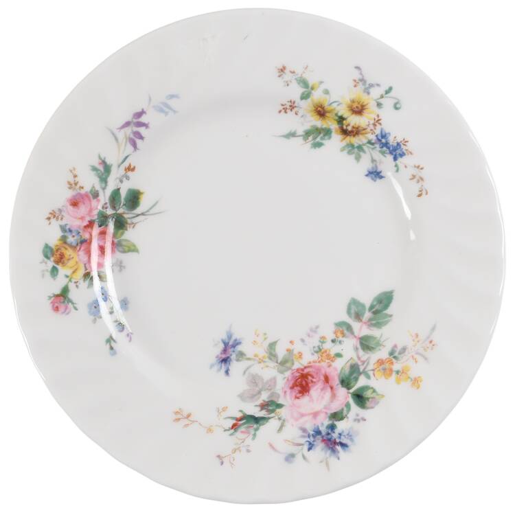 Arcadia (New, Smooth, Brown Green Backstamp) Bread & Butter Plate