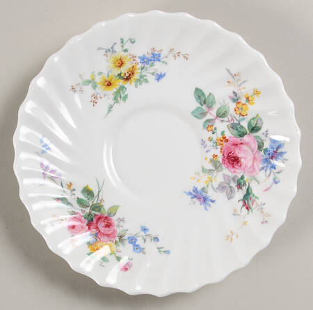 Arcadia (Older, Green Backstamp) Saucer for Footed Cup