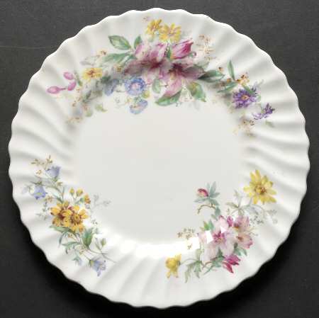 Arcadia (Older, Green Backstamp) Luncheon Plate