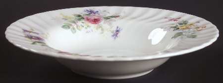 Arcadia (Older, Green Backstamp) Rim Soup Bowl