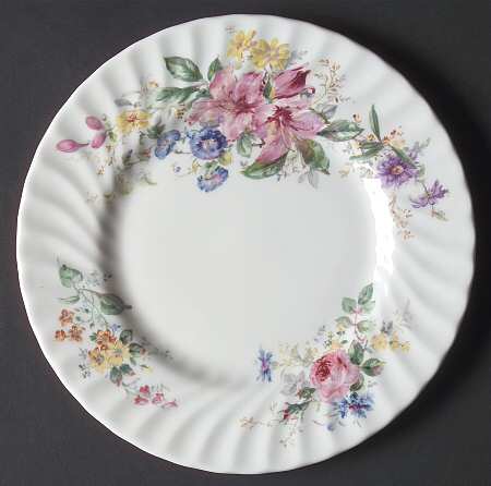 Arcadia (Older, Green Backstamp) Salad Plate