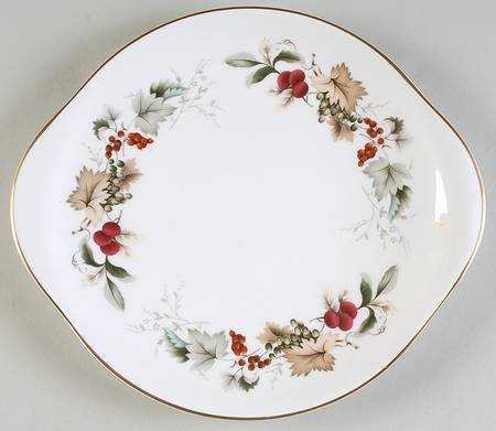 Ardon Handled Cake Plate