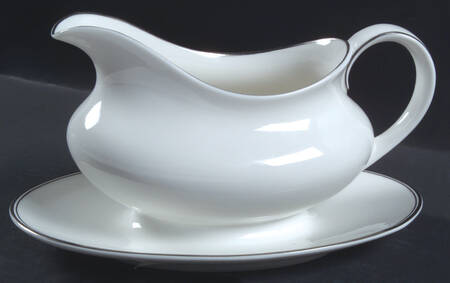 Argenta Gravy Boat with Attached Underplate