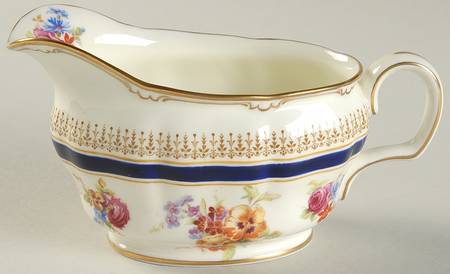 Ascot Blue (Floral Center) Creamer