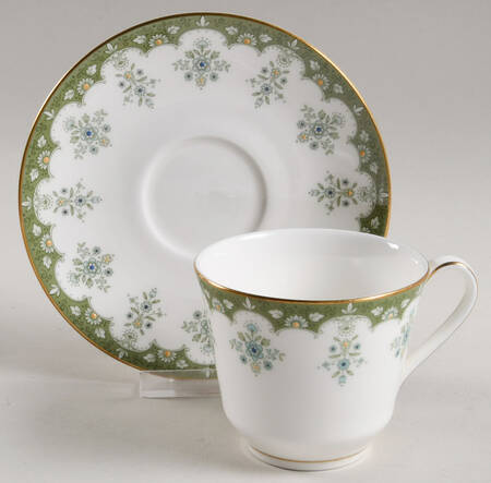 Ashmont Flat Cup & Saucer Set