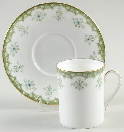 Ashmont Flat Demitasse Cup & Saucer Set