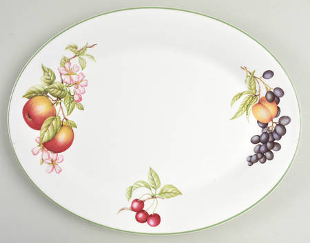 Ashberry 13" Oval Serving Platter