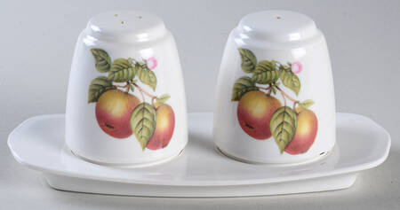 Ashberry (3 Pc) Melamine Salt & Pepper Tray Set