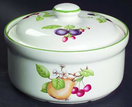 Ashberry 1 Qt Round Covered Casserole