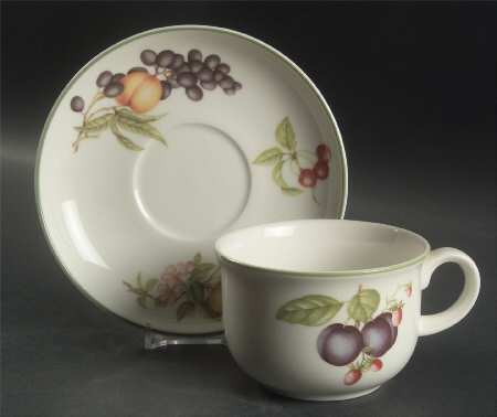 Ashberry Oversized Cup & Saucer Set